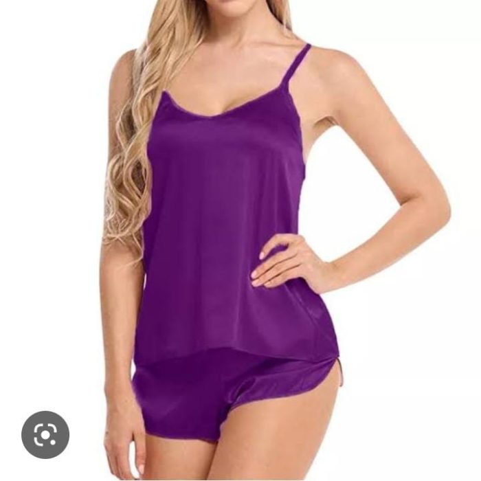 Camiset free size Purple nightydree.pk