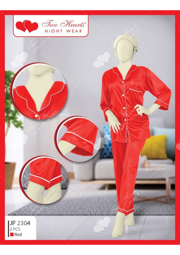 Soft Satin Silk Nightwear by nightydress.pk