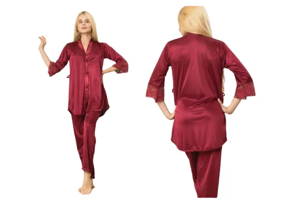 two hearts nightwear by nightydress.pk