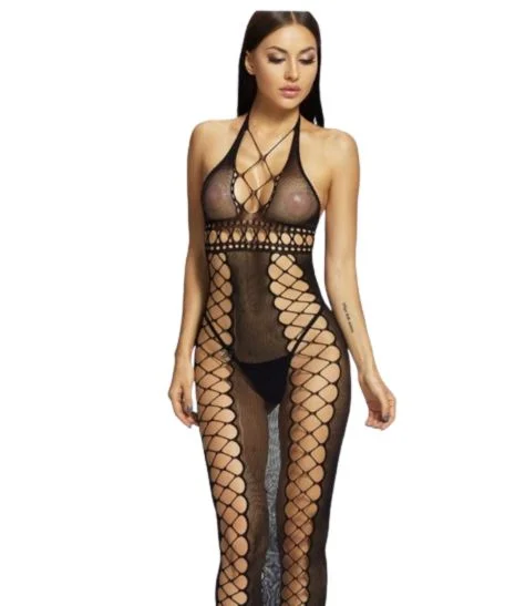 /Fish-Net-Gown-Style-Full-Body-Black-Stocking-For-Women- by-nightydress.pk