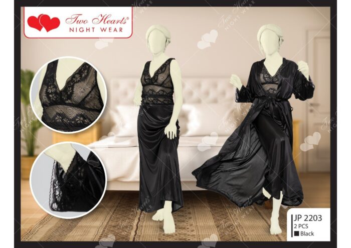 Cabot Long Gown & Inner Set by nightydress.pk