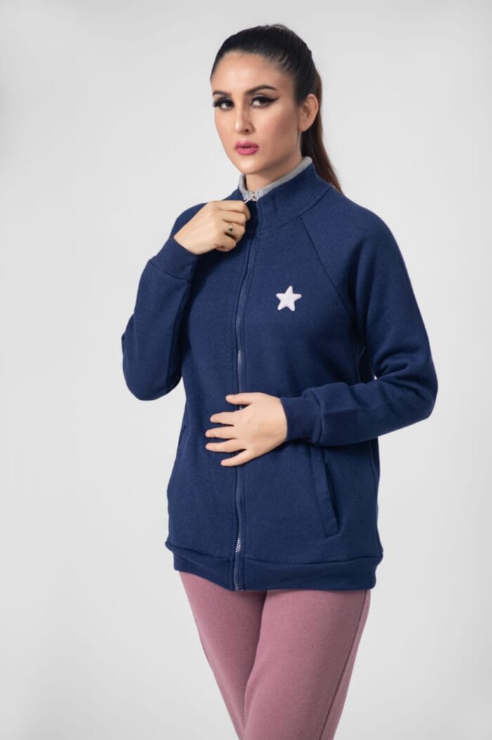 Zip-Up Pajama Suit for Women by nightydress.pk